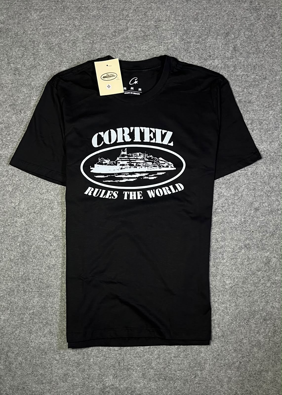 Camiseta Corteiz Rules The World Preta