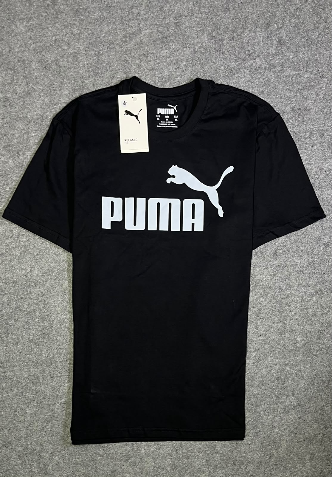 Camiseta Puma Logo Preta